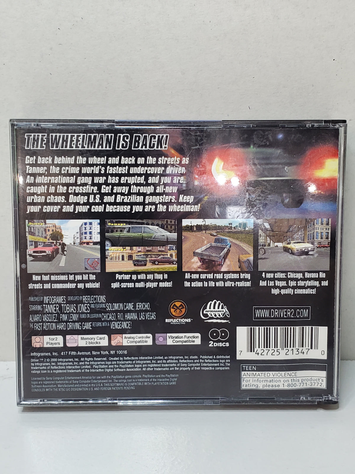 Driver 2 [Greatest Hits] (PS1)