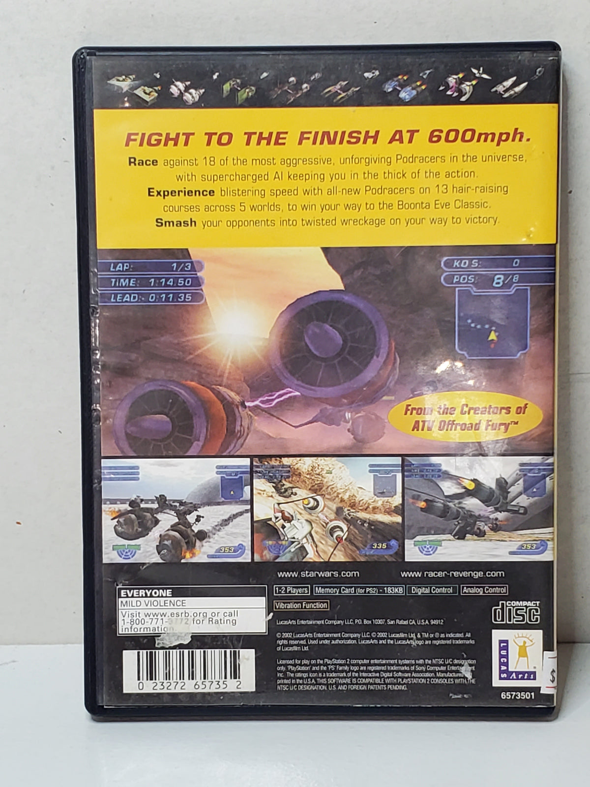 Star Wars Racer Revenge (PS2)