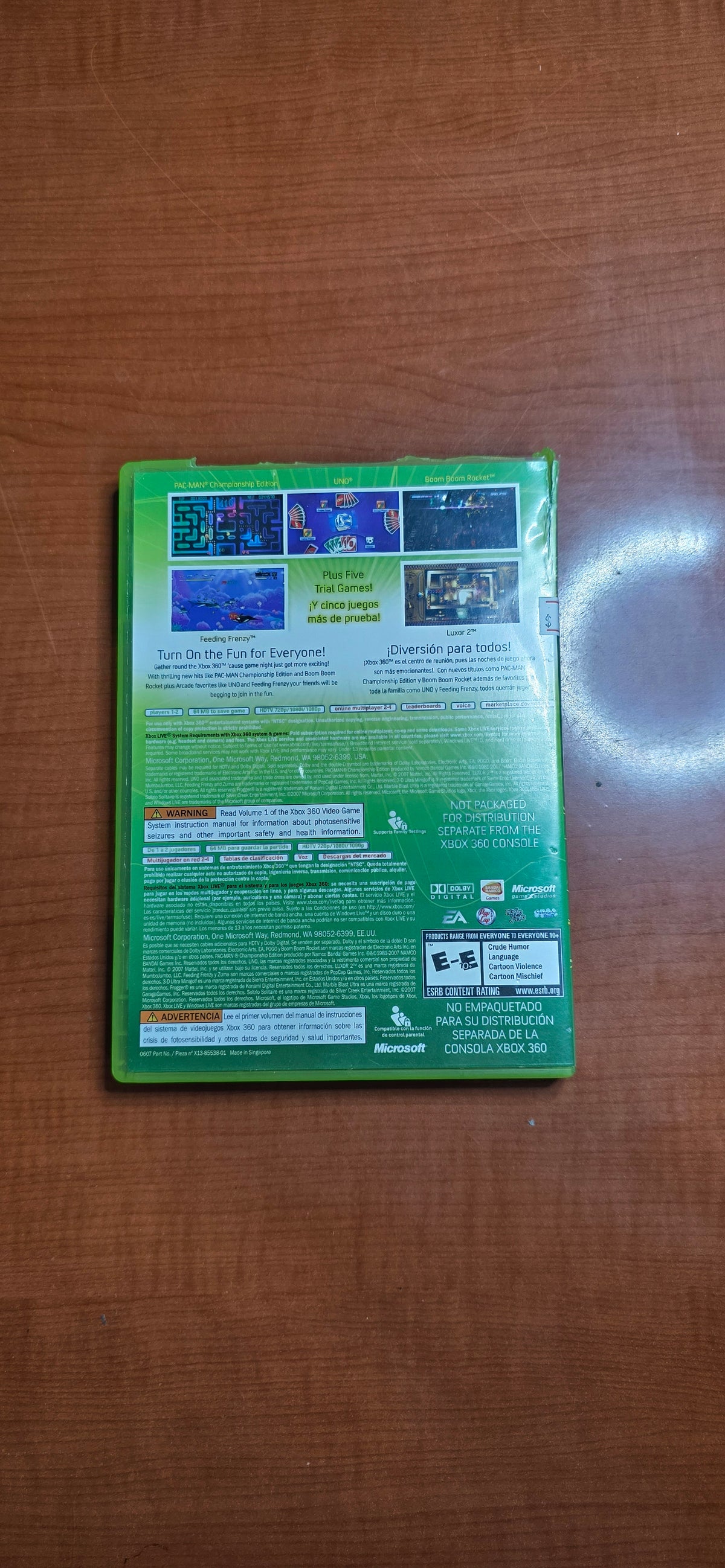 Xbox Live Arcade (Xbox 360) (Damaged)