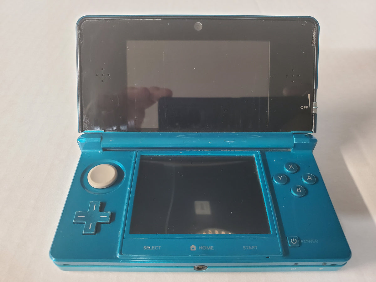 Nintendo 3DS Aqua Blue [With Charger] (3DS)