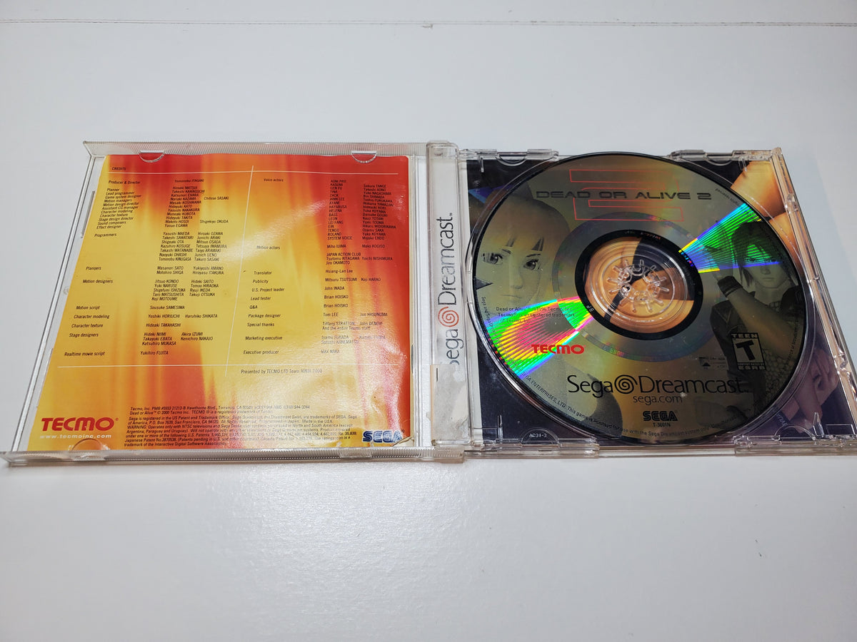 Dead or Alive 2 (Sega Dreamcast)