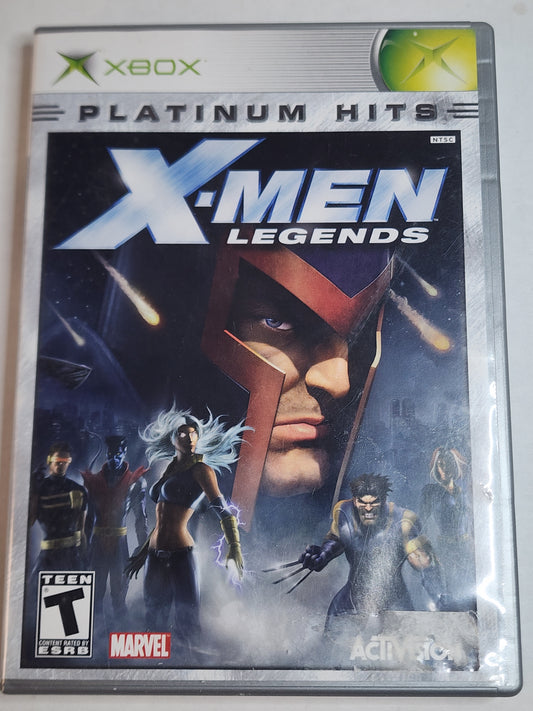 X-men Legends Platinum Hits (Xbox) (Complete In Box)