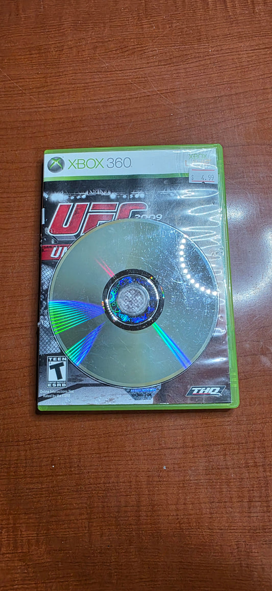 UFC 2009 Undisputed (Xbox 360)(damaged)