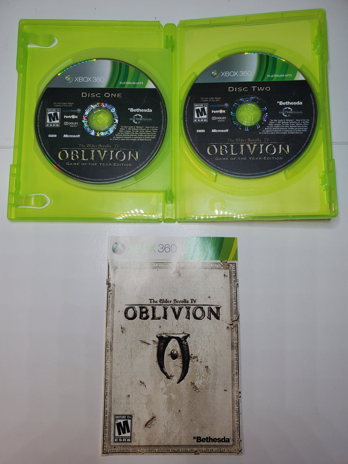 Elder Scrolls IV Oblivion [Game of the Year Platinum Hits] (Xbox 360)