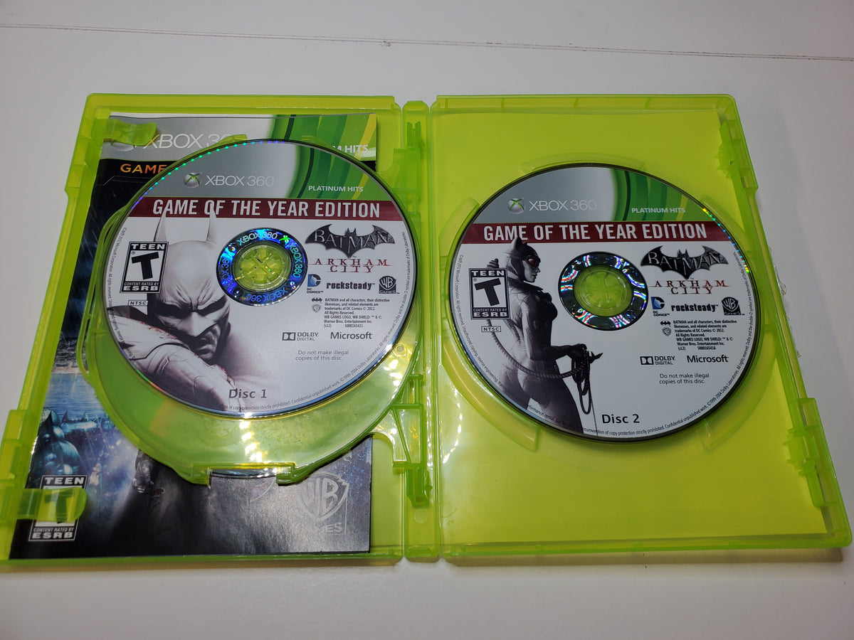 Batman Arkham Asylum And Batman Arkham City Dual Pack (Xbox 360)