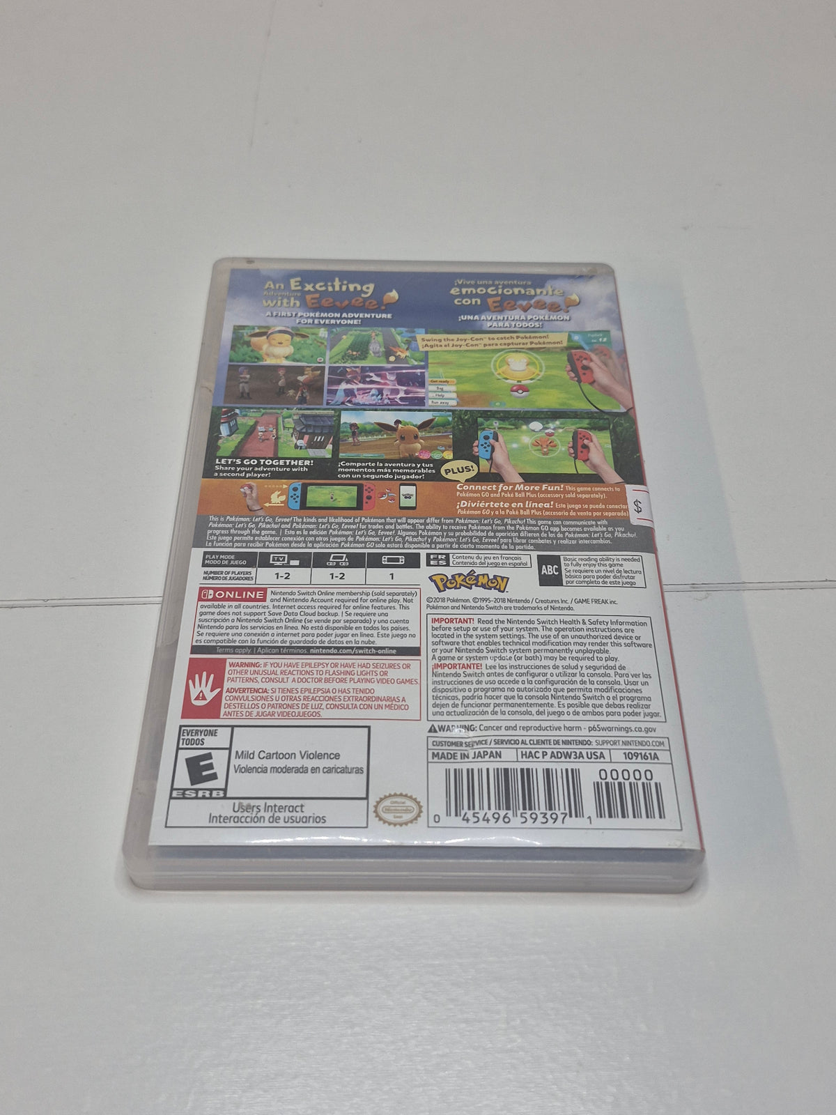 Pokemon Let's Go Eevee (Nintendo Switch)