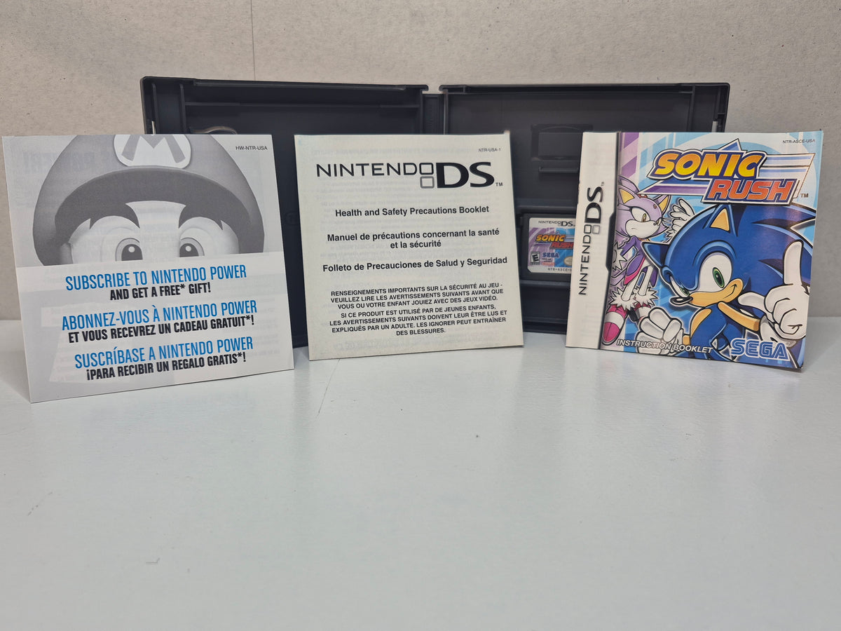 Sonic Rush (Nintendo DS) (CIB)