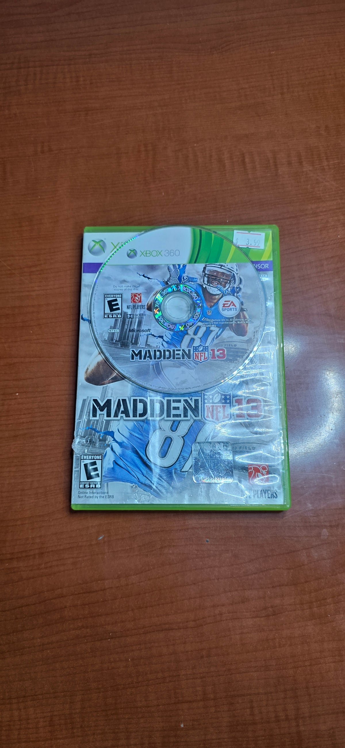 Madden 13 (Xbox 360) (Damaged)