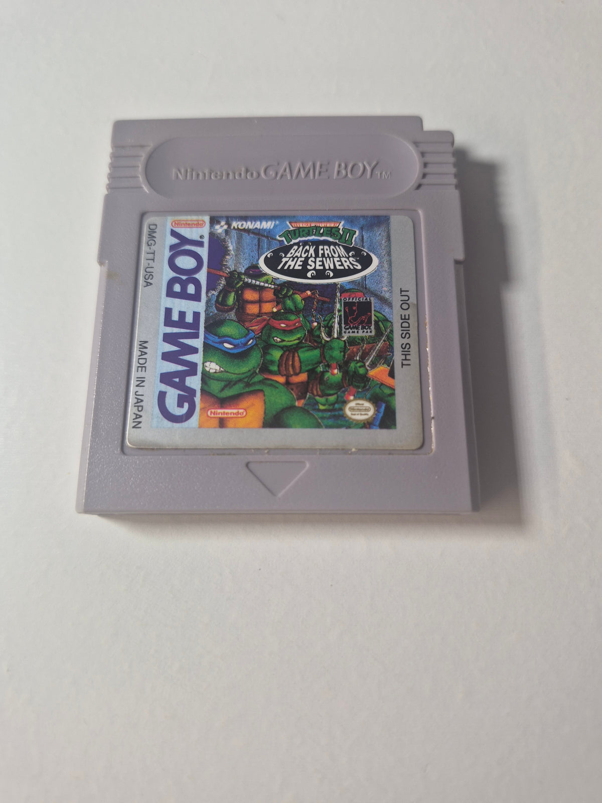 TMNT Back from the Sewers (Gameboy)