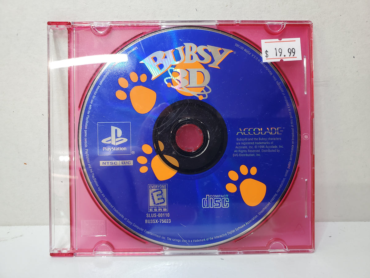 Bubsy 3D (Playstation 2)