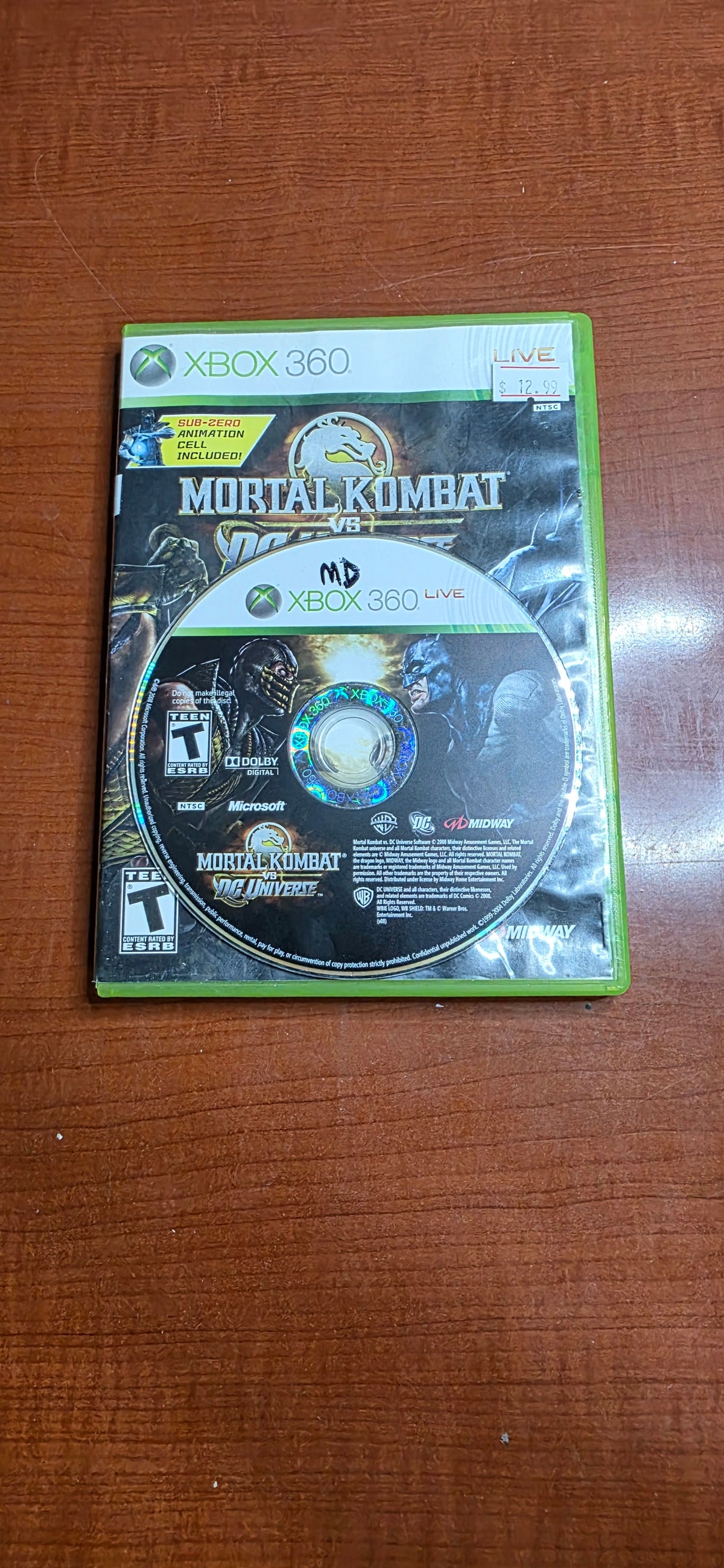 Mortal Combat Vs. DC Universe (Xbox 360)