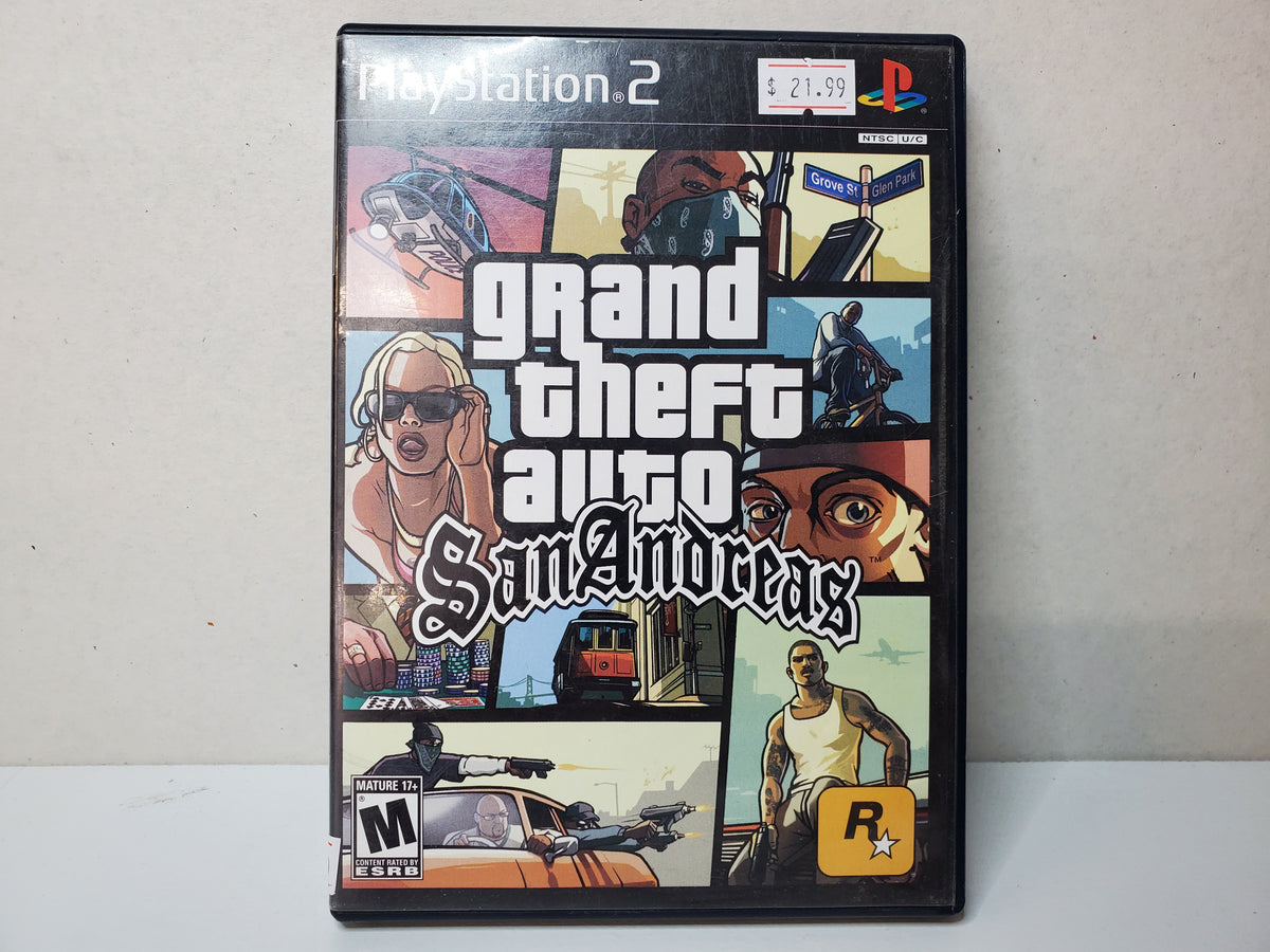 Grand Theft Auto San Andreas (PS2)