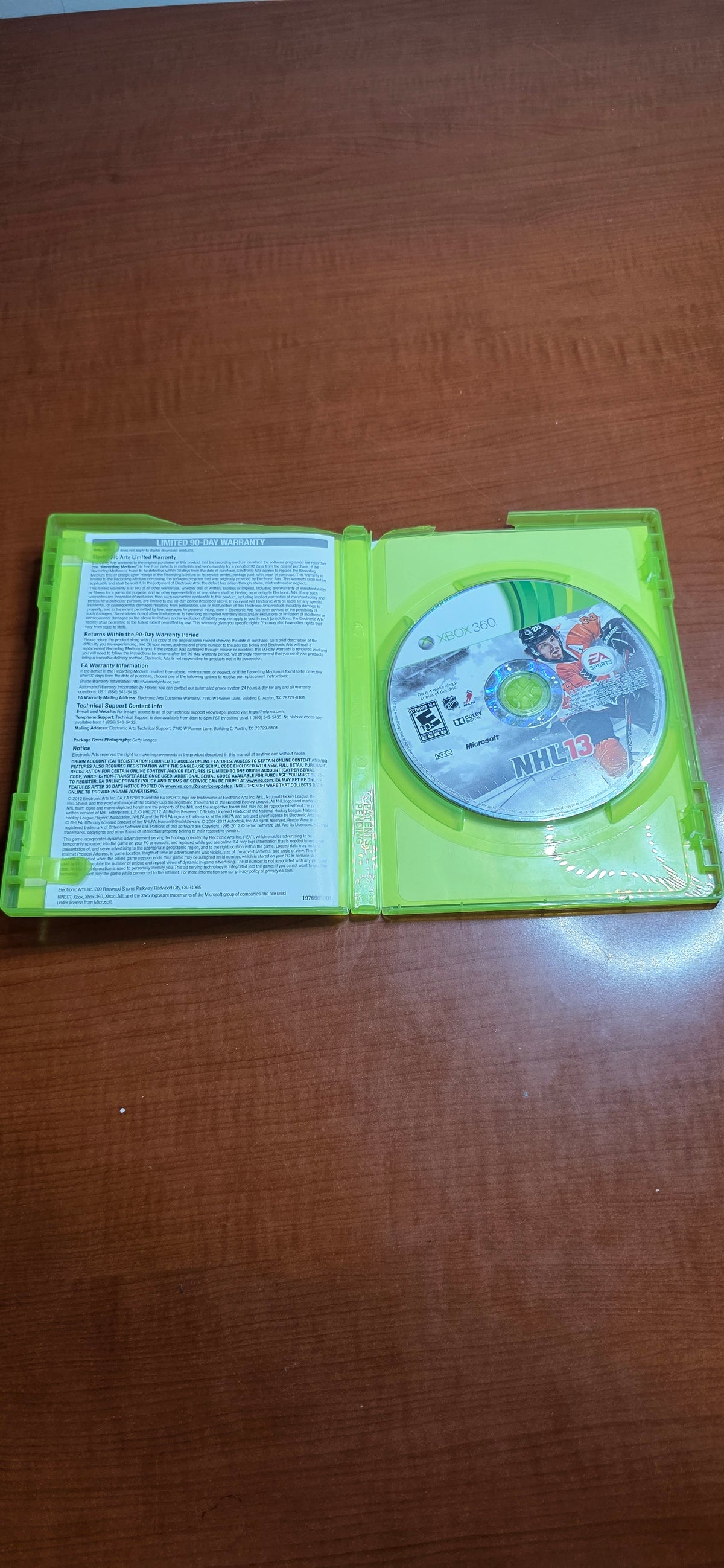 NHL 13 (Xbox 360)(damaged)