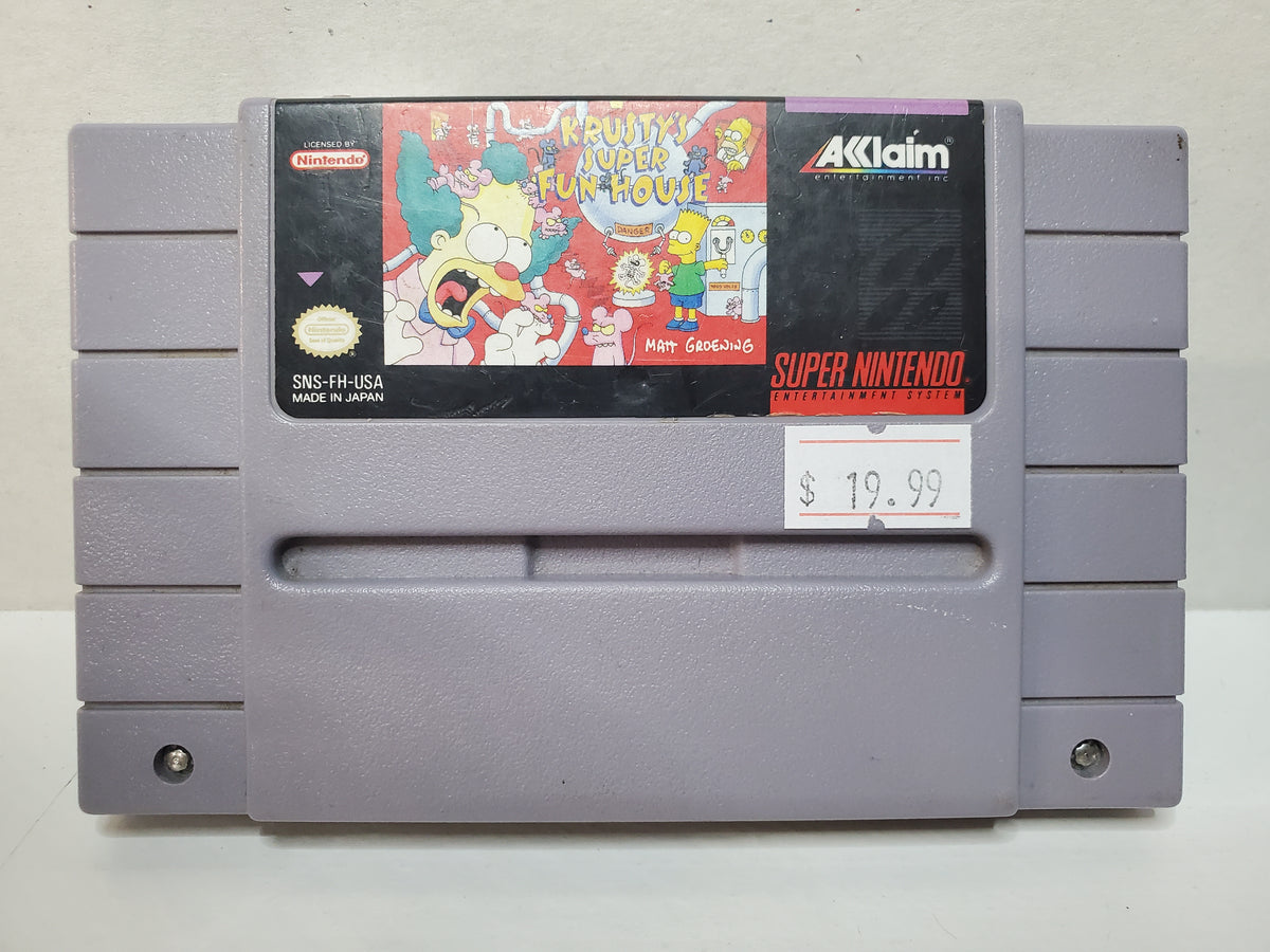 Krusty's Super Fun House (SNES)