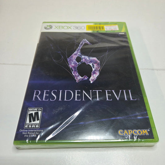 Resident Evil 6 [Brand New Unopened] (Xbox 360)