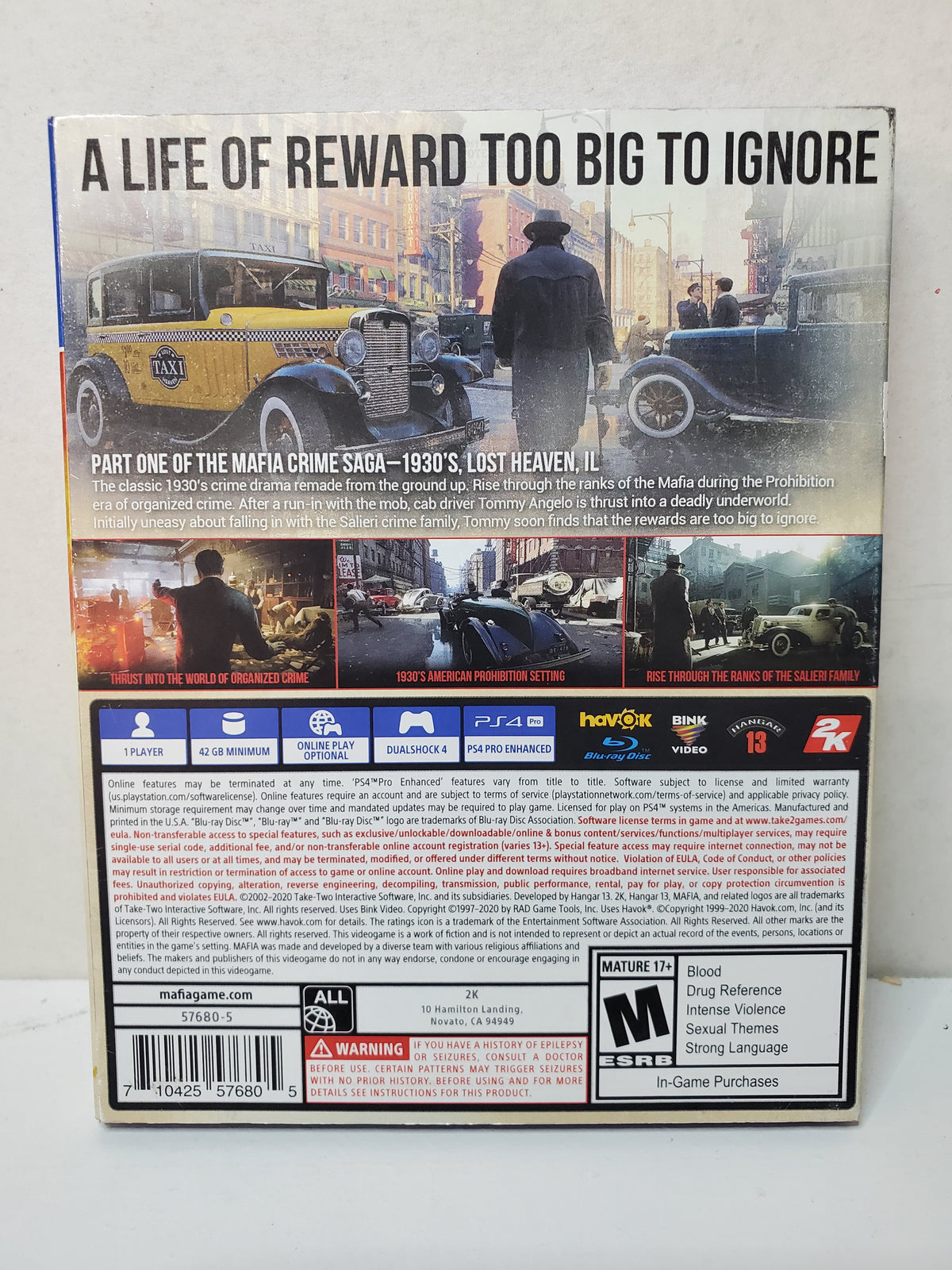 Mafia [Definitive Eddition] (PS4)