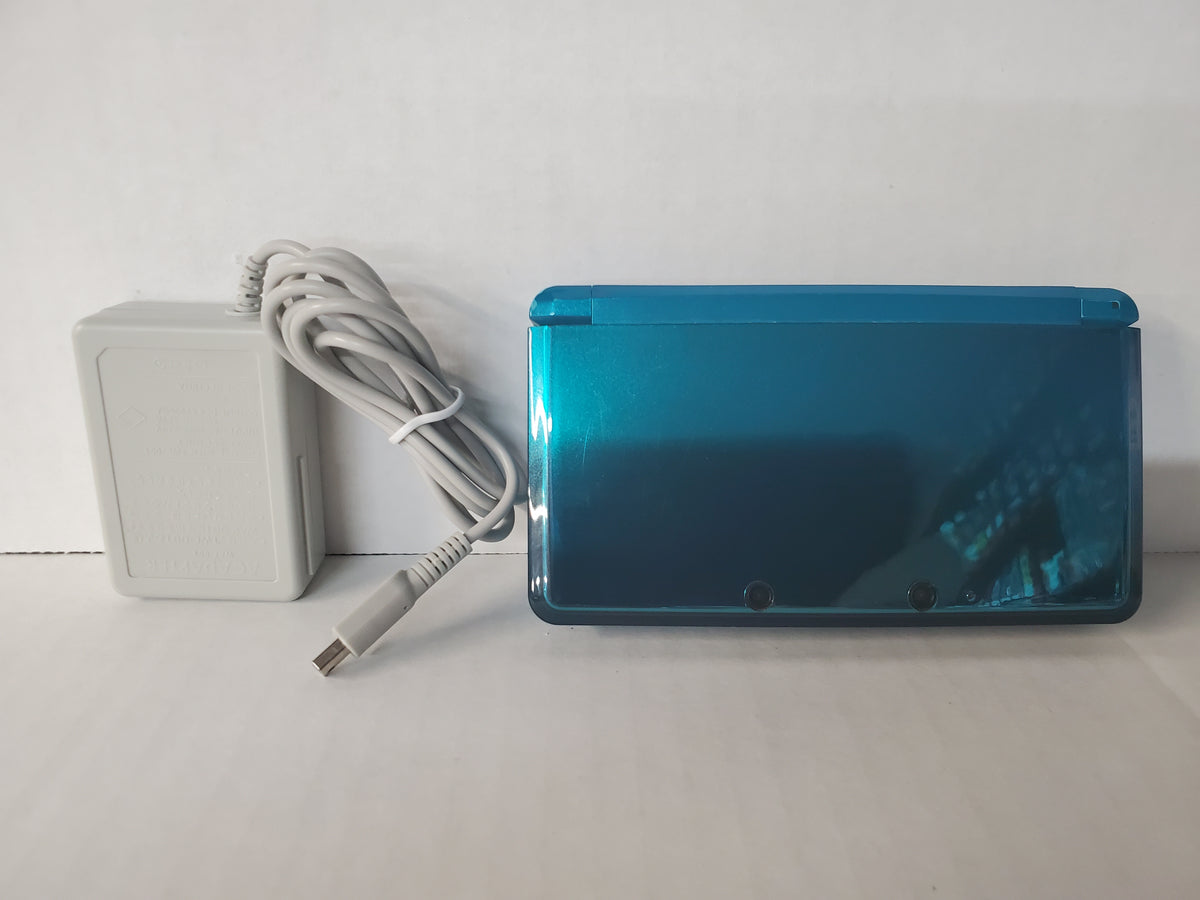Nintendo 3DS Aqua Blue [With Charger] (3DS)