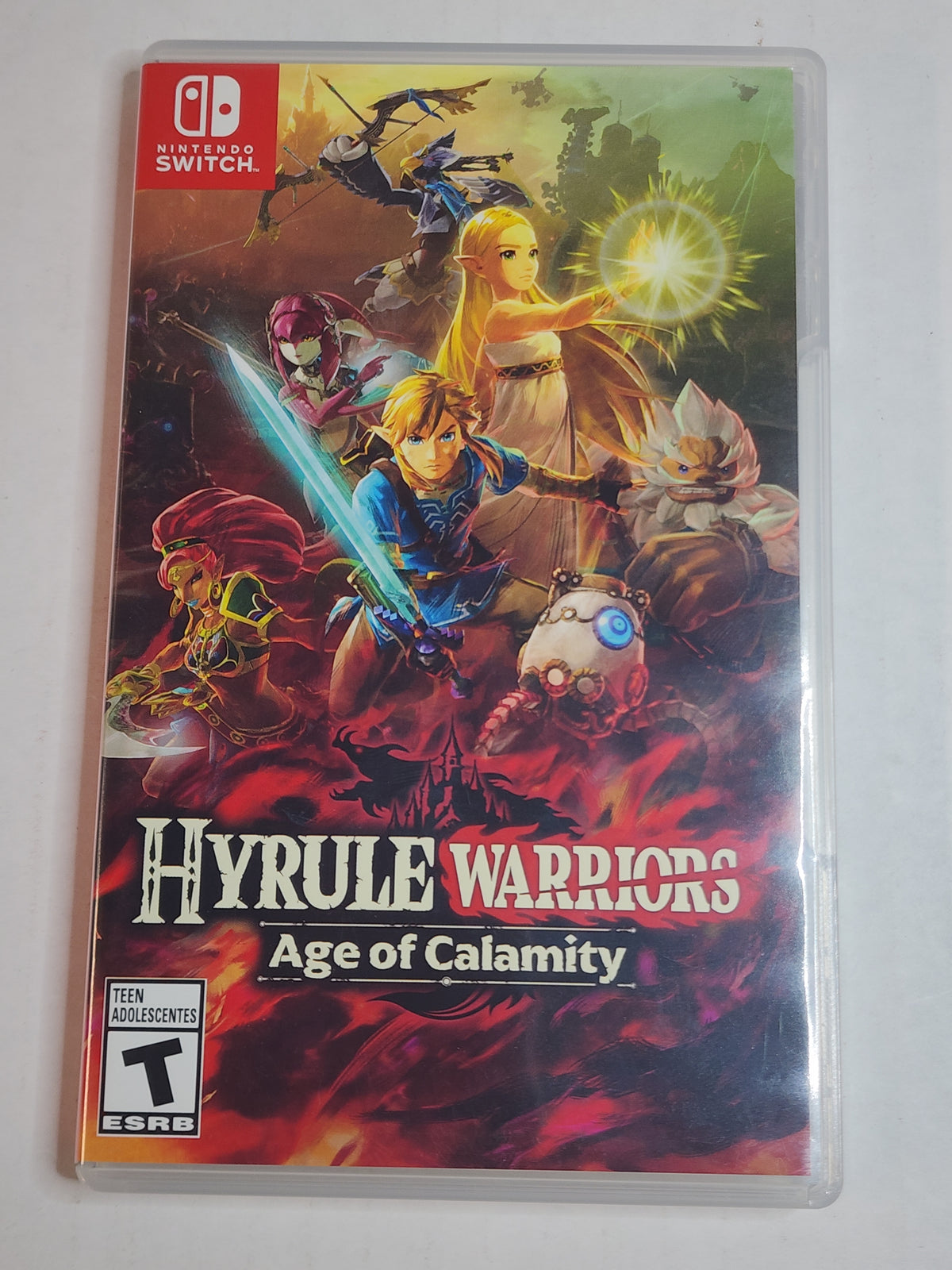 Hyrule Warriors Age of Calamity Nintendo Switch CIB Complete Tested Works