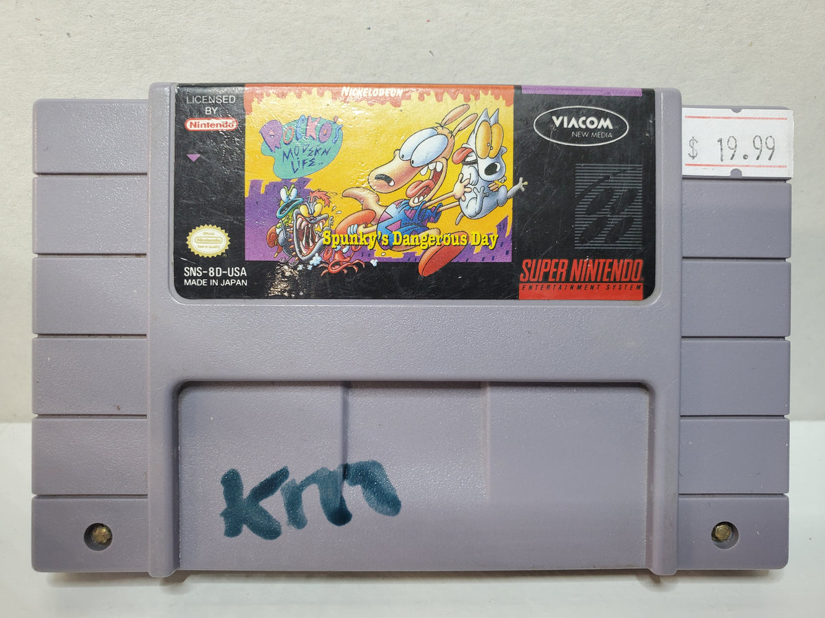 Rocko's Modern Life: Spunky's Dangerous Day (SNES)