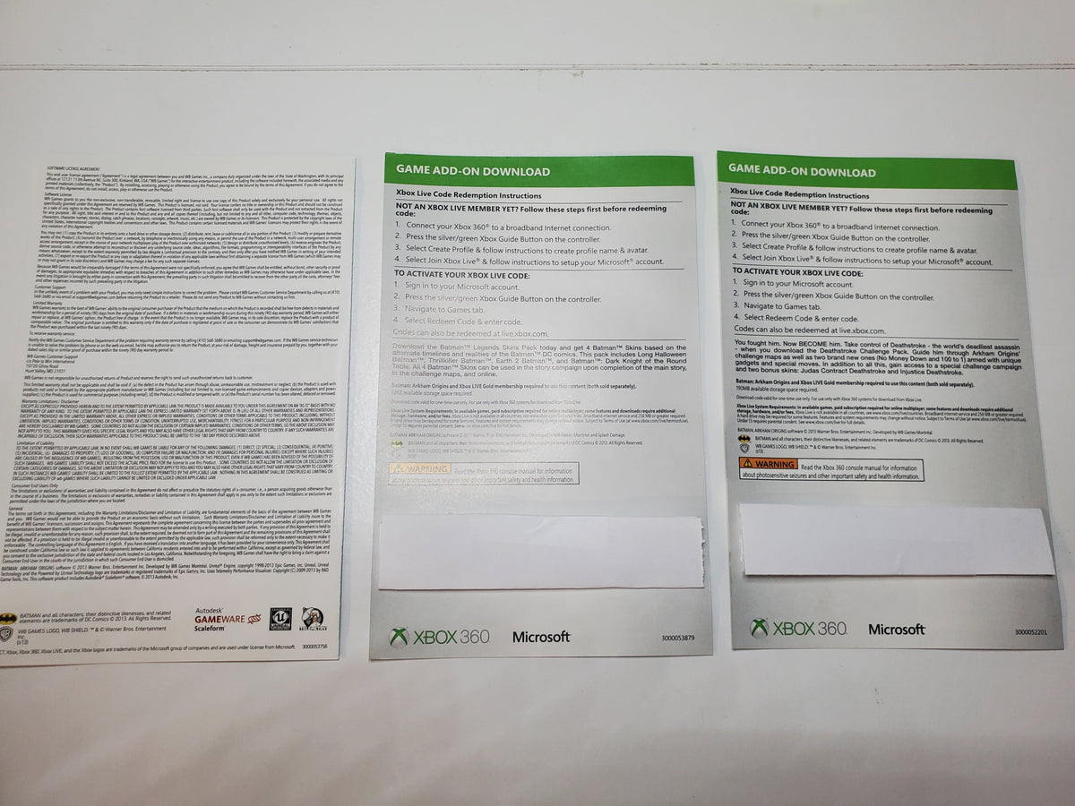Batman Arkham Origins (XBOX 360)