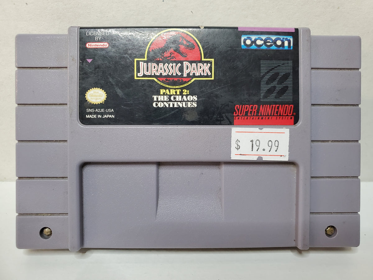 Jurassic Park Part 2: The Chaos Continues (SNES)