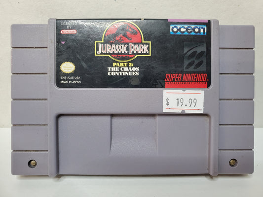 Jurassic Park Part 2: The Chaos Continues (SNES)