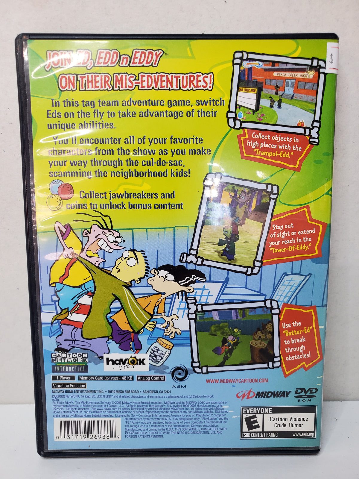 Ed, Edd, Eddy The Mis-EDventures (Playstation 2)