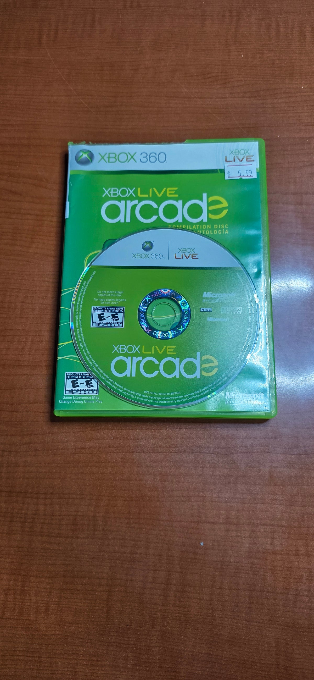 Xbox Live Arcade (Xbox 360) (Damaged)