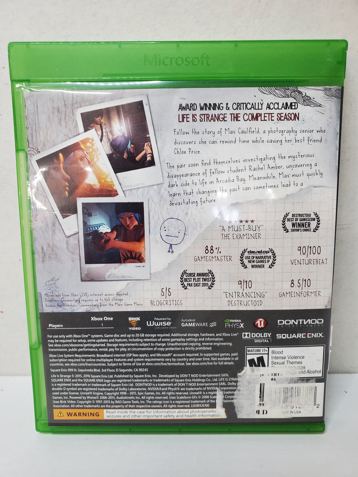 Life Is Strange (Xbox One)