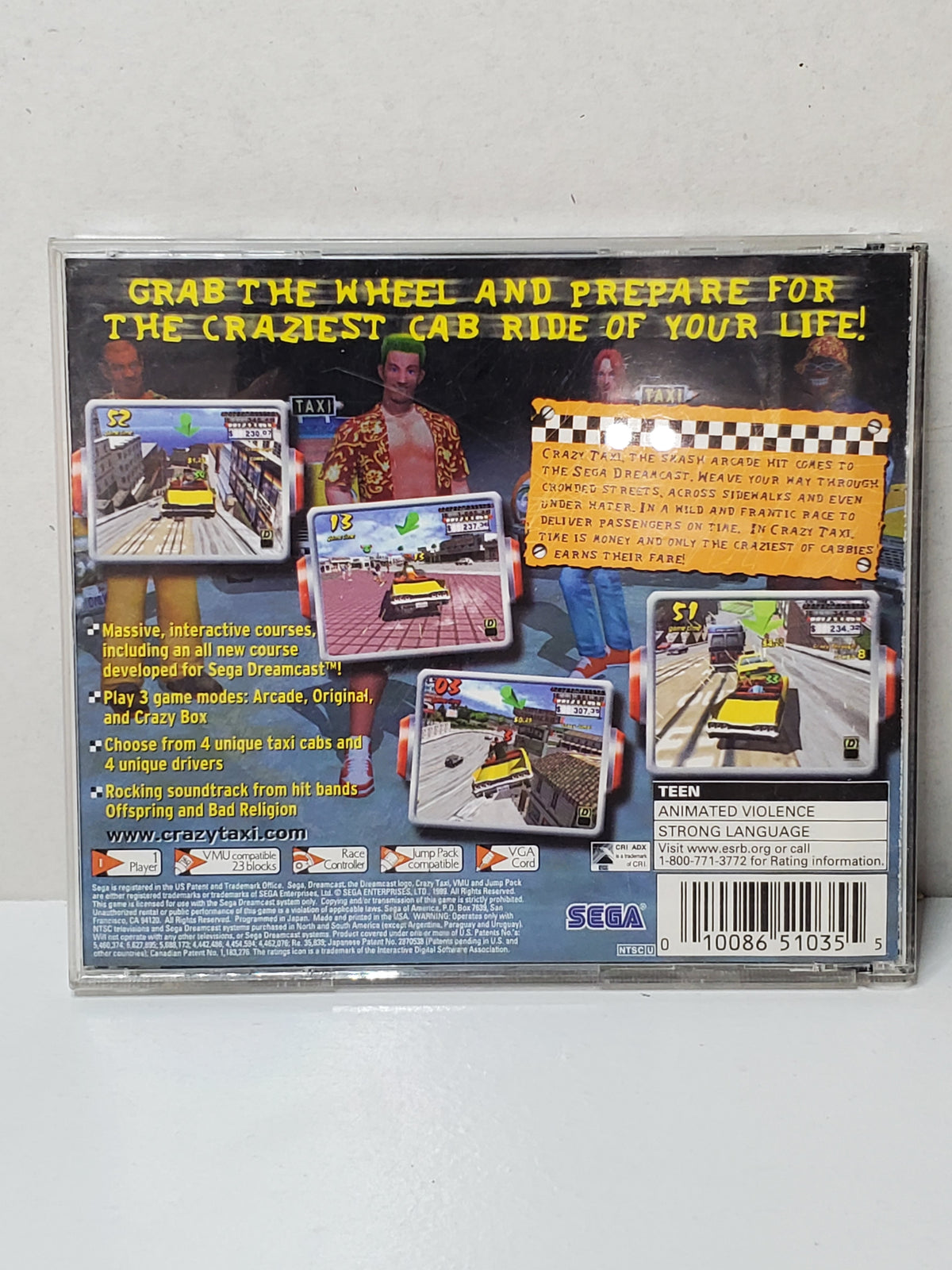 Crazy Taxi (Sega Dreamcast)
