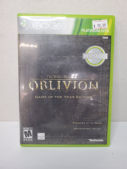 Elder Scrolls IV Oblivion [Game of the Year Platinum Hits] (Xbox 360)