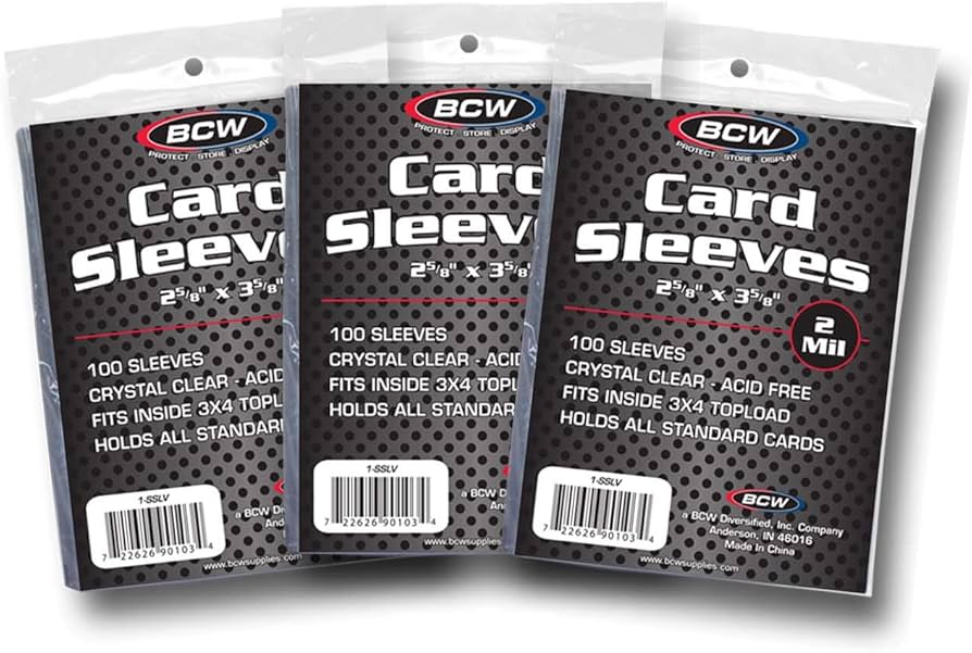 BCW Standard Card Sleeves