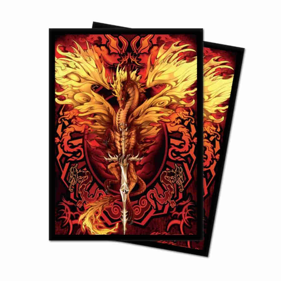 ULTRA PRO: RUTH THOMPSON - FLAMEBLADE DECK PROTECTOR SLEEVES (100CT)