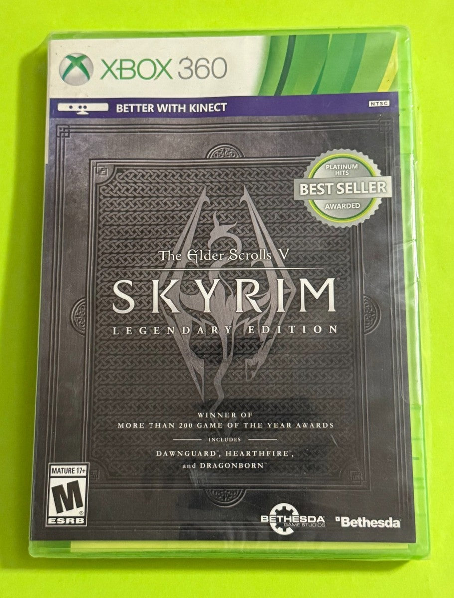 The Elder Scrolls V: Skyrim Legendary Edition [In-Box, Disc 1&2] (Xbox 360)