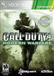 Call of Duty 4 Modern Warfare *Platinum Hits* [In-Box, Complete] (Xbox 360)