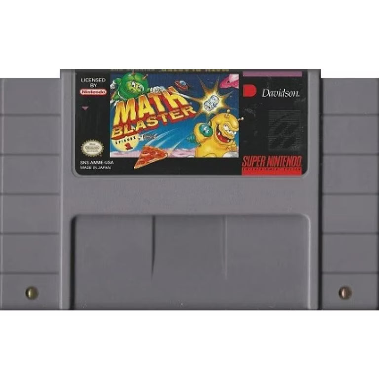 Math Blaster: Episode 1 (SNES)