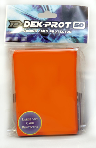 Dek Prot 50ct. Standard Sleeves - Tulip Orange