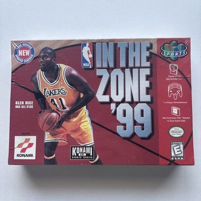 NBA In the Zone '99 [In-Box, Sealed] (Nintendo 64)