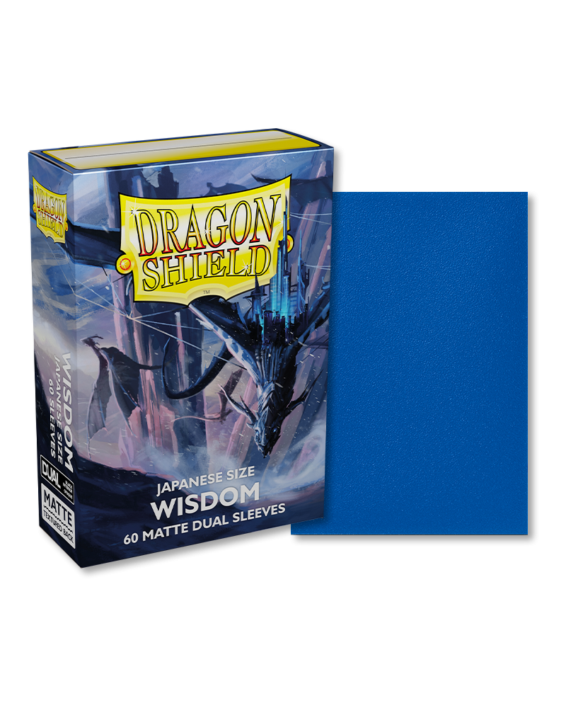 Dragon Shield - Wisdom - Dual Matte Sleeves - Japanese Size