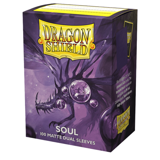 Dragon Shield Dual Matte Standard Sleeves - Soul (100-Pack) - Dragon Shield Card Sleeves